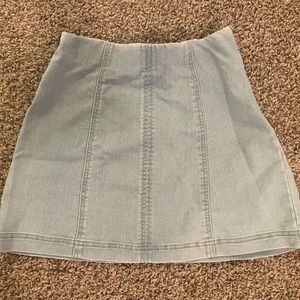 Denim skirt